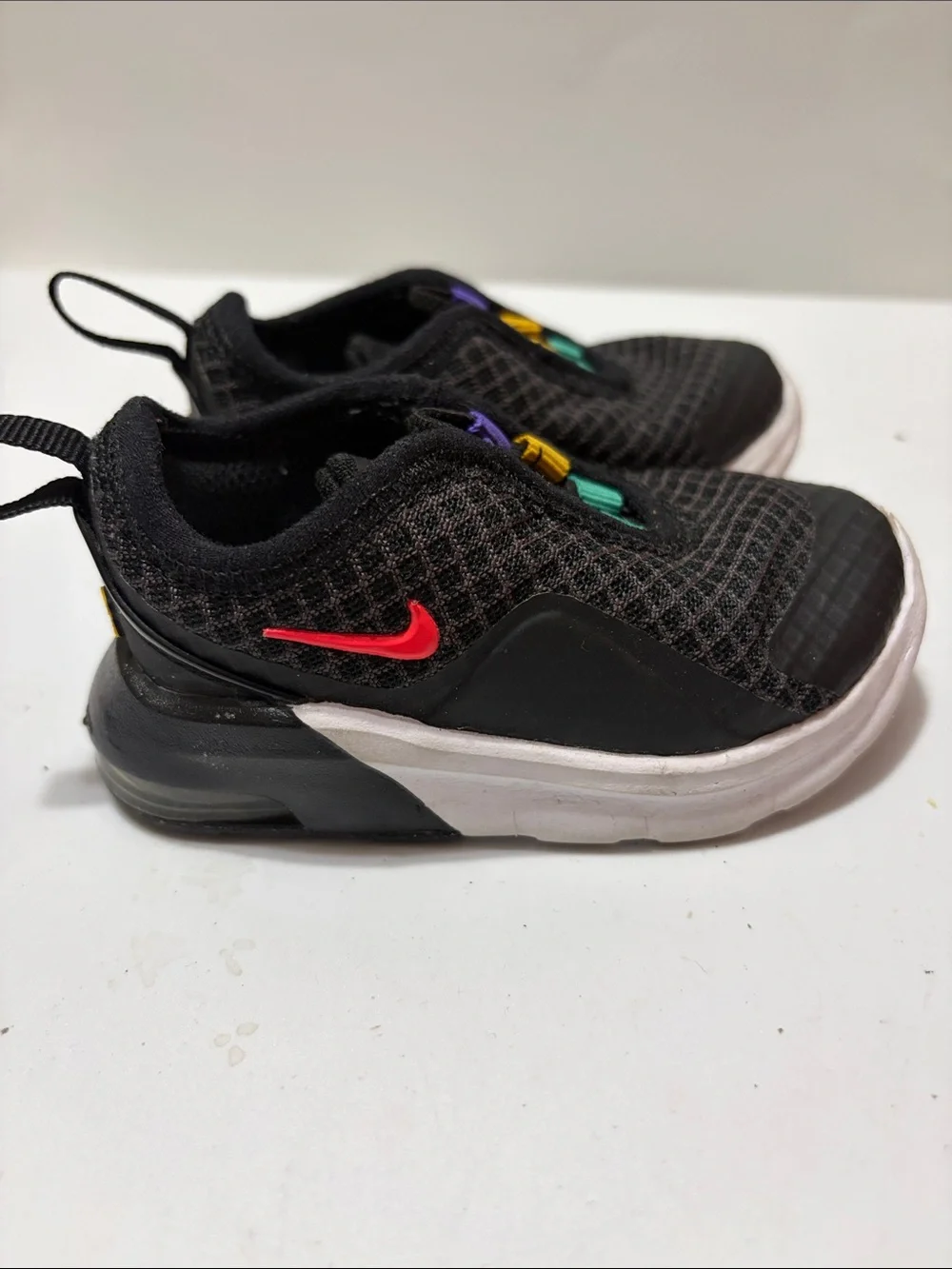 Nike Air Max Motion 2 Black AQ2744-009 Baby Unisex Toddler Size 4C